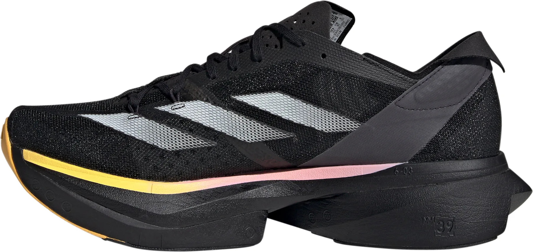 adidas Adizero Adios Pro 3 Running Shoes - Black