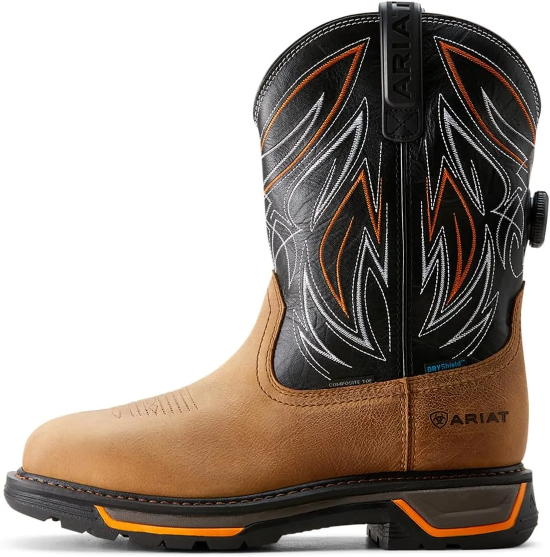 ARIAT Men's Big Rig Boa Waterproof Composite Toe Work Boot Industrial