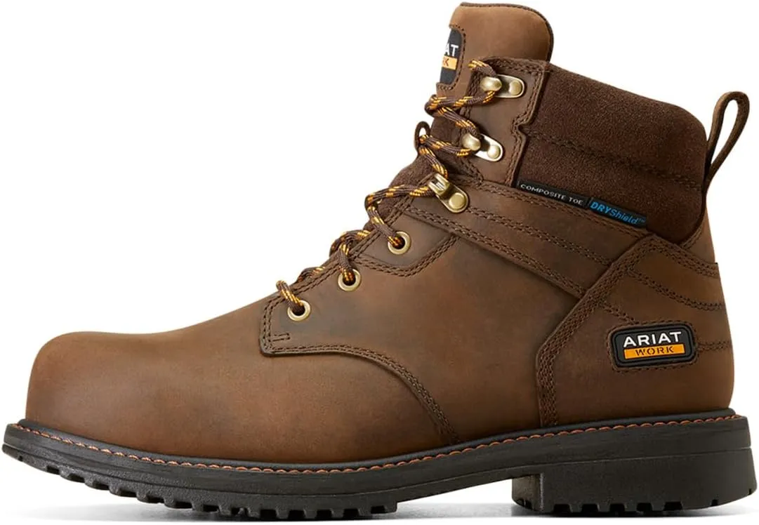 Ariat Men's Rigtek 6" Csa Waterproof Composite Toe Work Boot