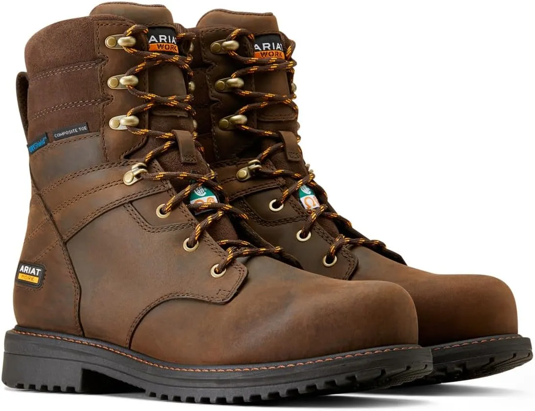 Ariat Men's Rigtek 8" Csa Waterproof Composite Toe Work Boot