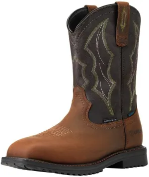 Ariat Men's RigTek Wide Square Toe Waterproof Composite Toe Work Boot