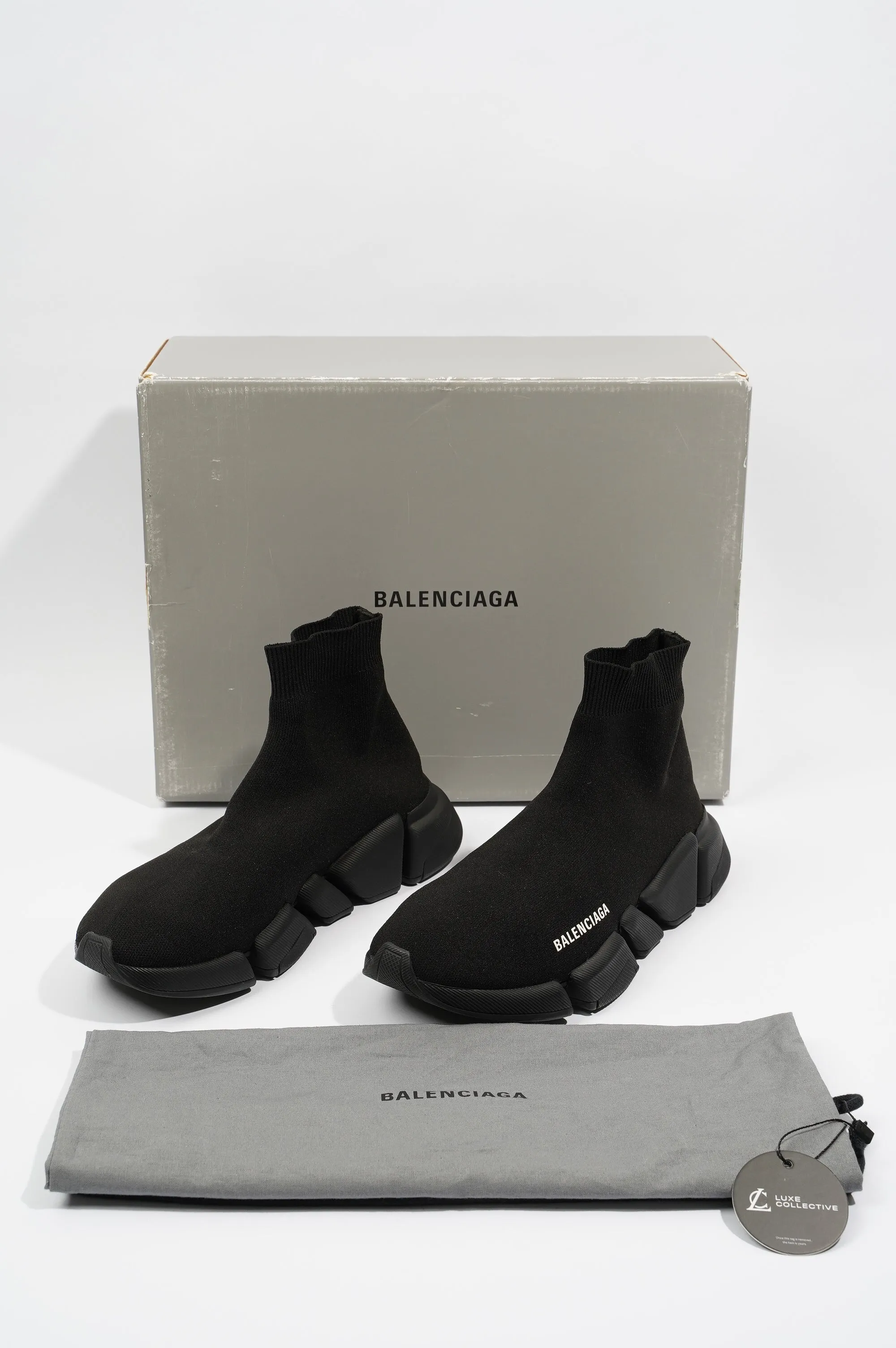 Balenciaga Mens Speed 2.0 Black EU 40 / UK 6