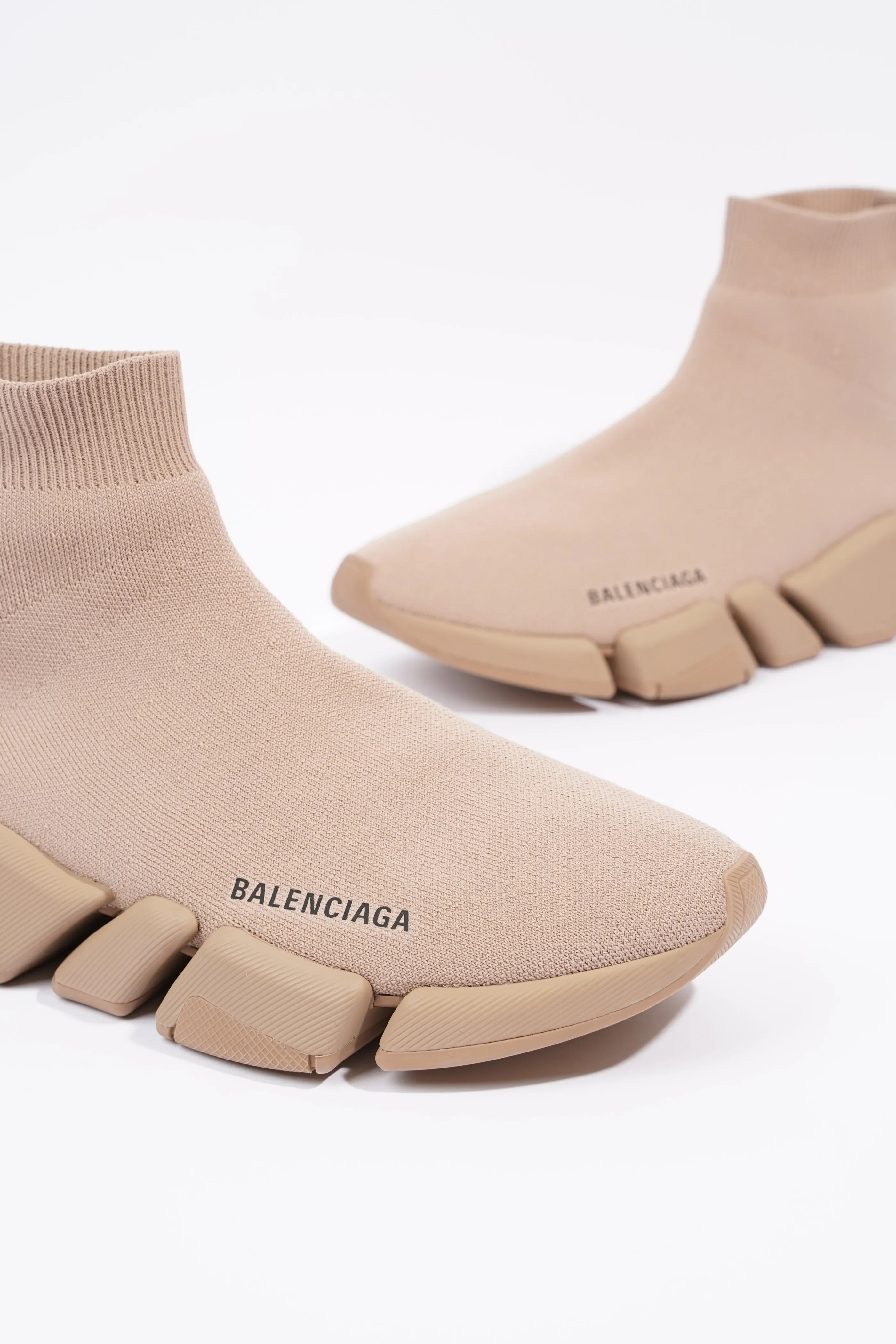 Balenciaga Womens Speed 2.0 Beige EU 40 / UK 7