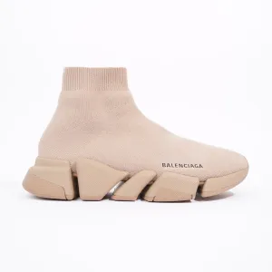 Balenciaga Womens Speed 2.0 Beige EU 40 / UK 7
