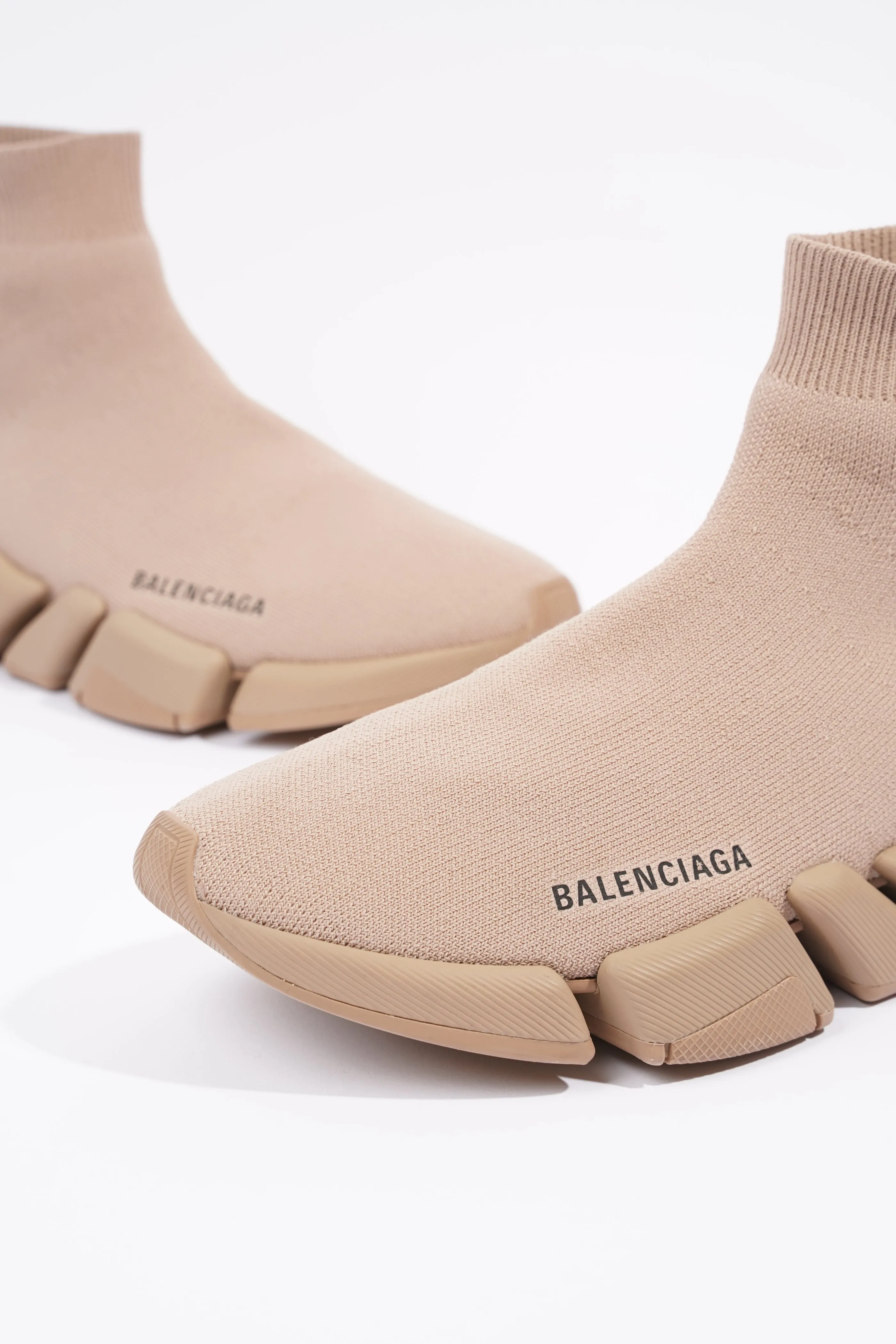 Balenciaga Womens Speed 2.0 Beige EU 40 / UK 7