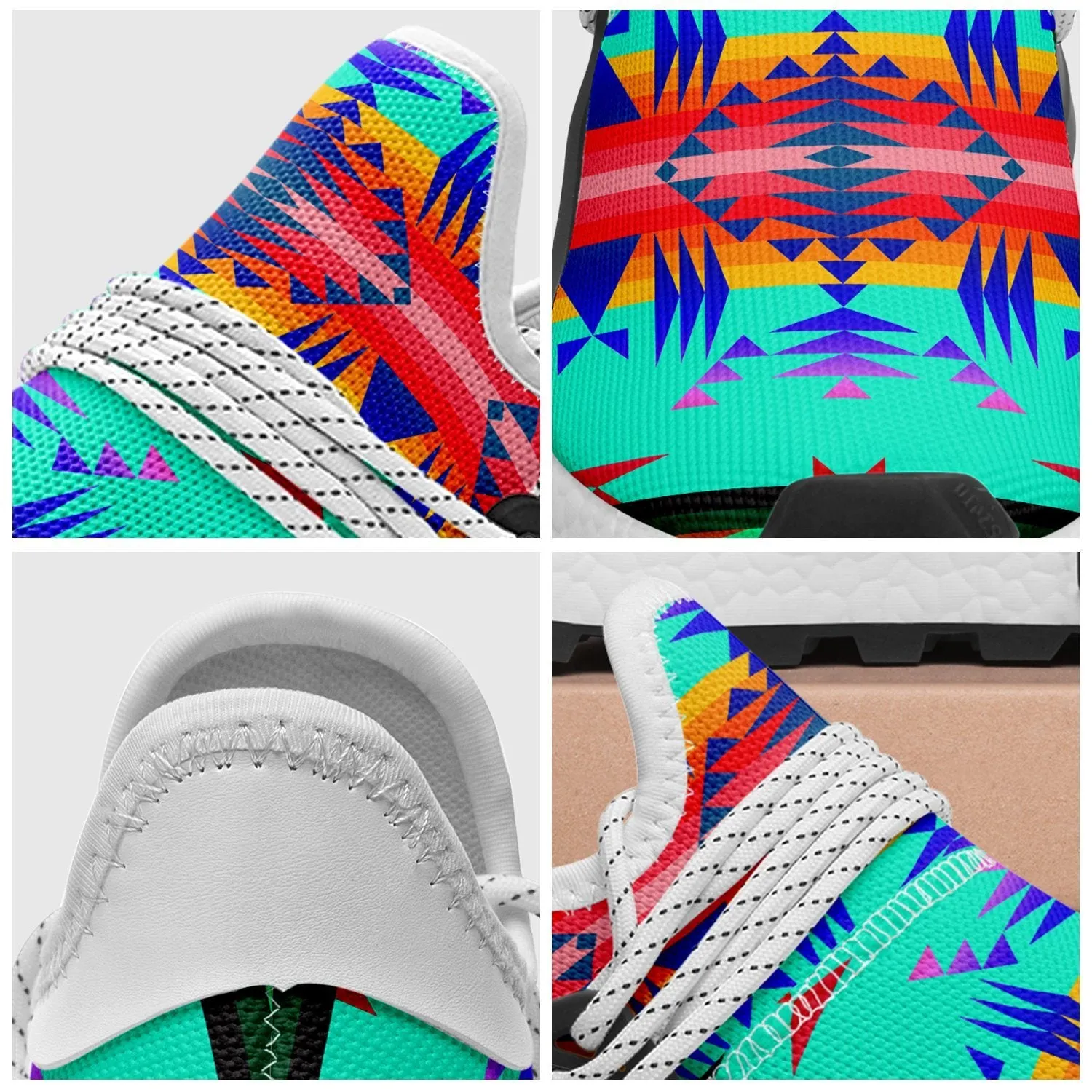 Between the Mountains Spring Okaki Sneakers