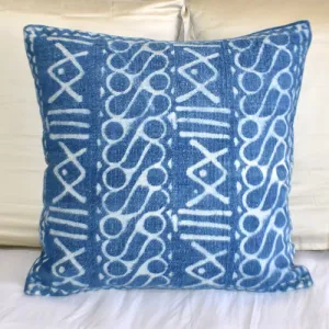 Block Print Heavy Cotton Dari Cushion Cover 65x65cm- IB65-11