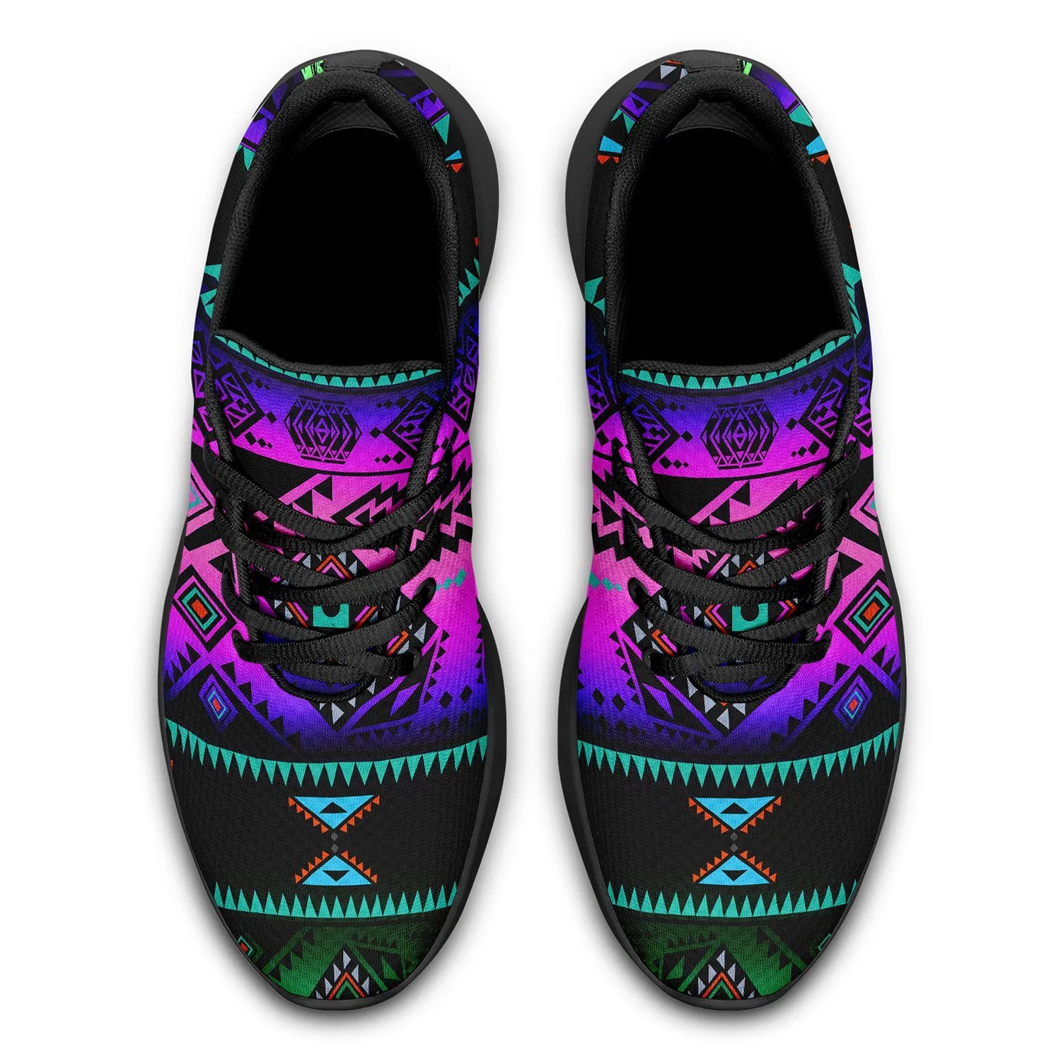 California Coast Sunrise Ikkaayi Sport Sneakers