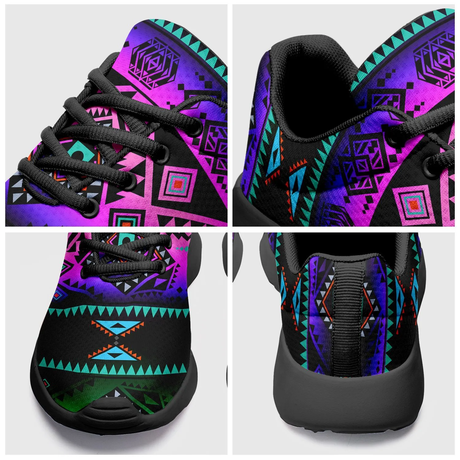 California Coast Sunrise Ikkaayi Sport Sneakers