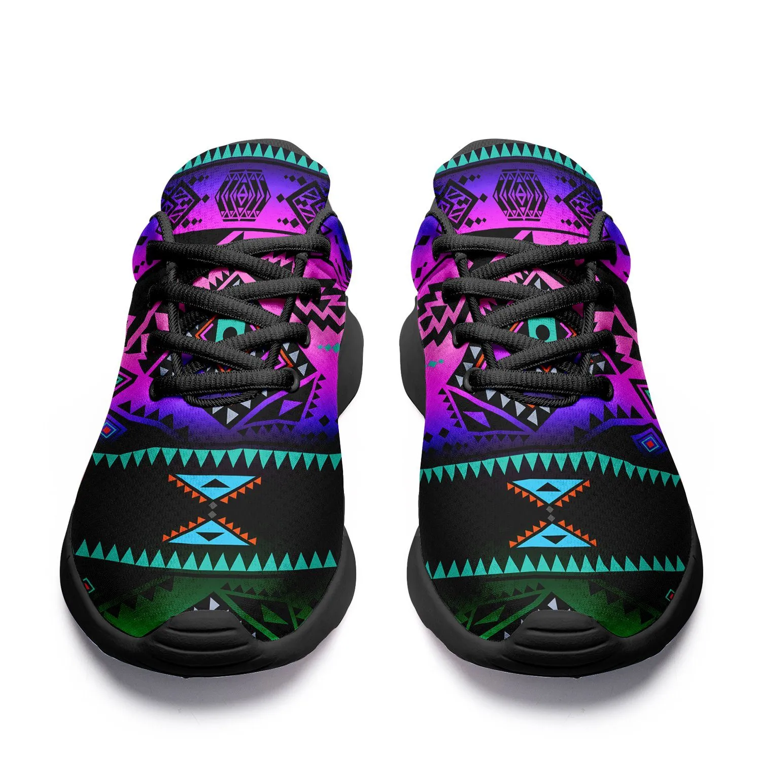 California Coast Sunrise Ikkaayi Sport Sneakers