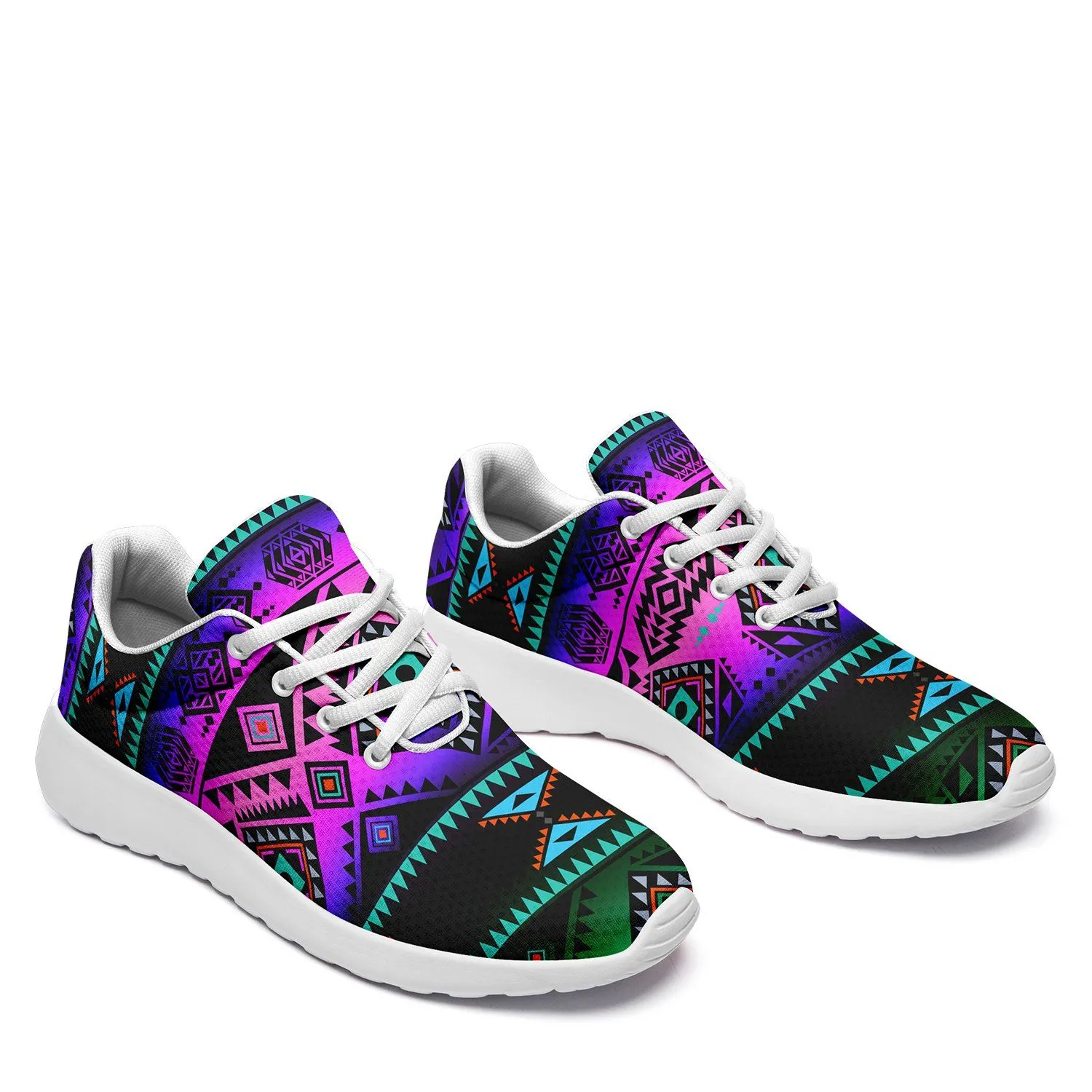 California Coast Sunrise Ikkaayi Sport Sneakers