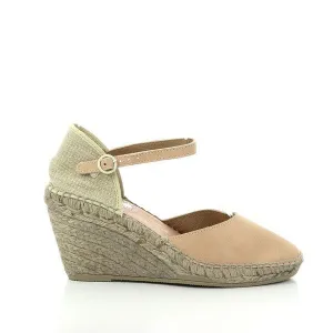 Calzanor 1355 Beige Slingback Espadrilles