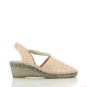 Calzanor 1805 Pink Slingback Espadrilles