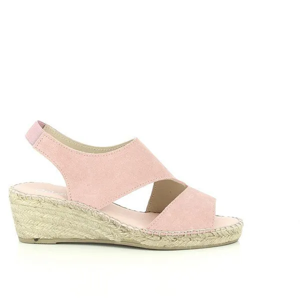 Calzanor 2042 Pink Slingback Espadrilles
