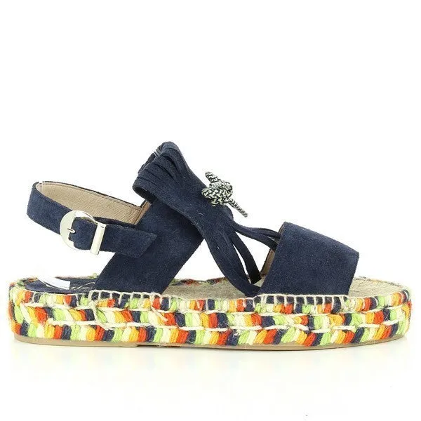 Calzanor 95017FPO Navy Slingback Espadrilles