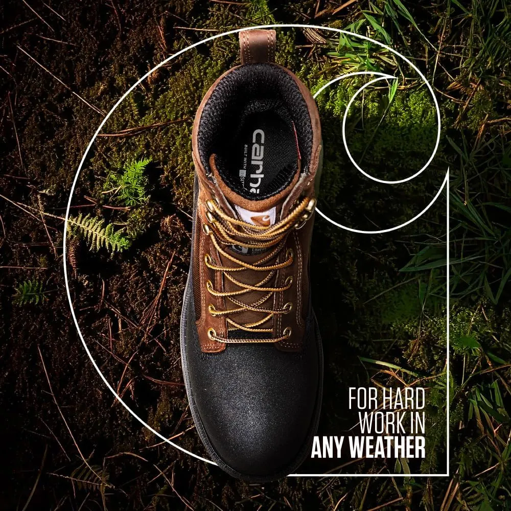 Carhartt Men's Ironwood Waterproof Insulated 8" Alloy Toe Work Boot