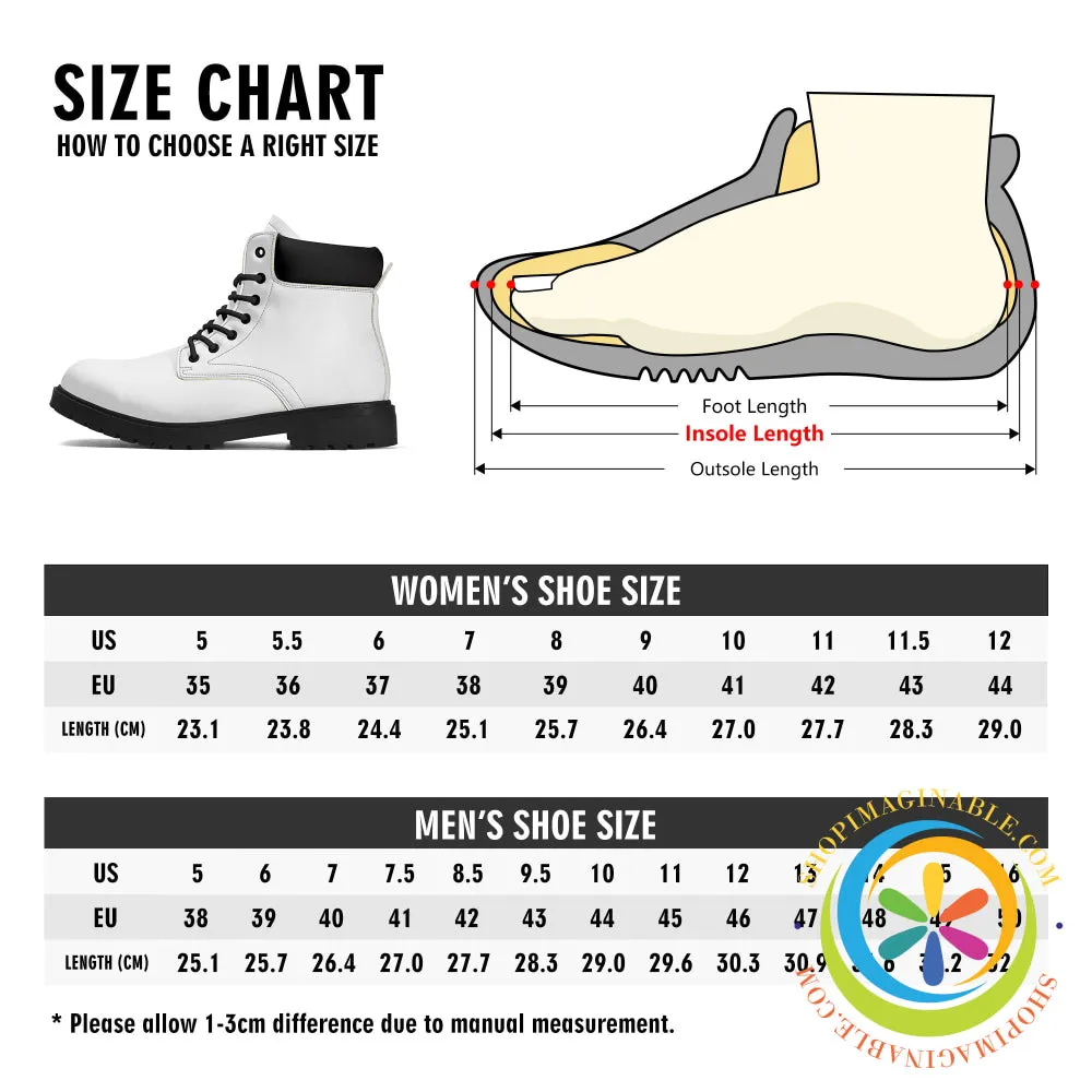 Colorful Pop Abstract Women's Boots