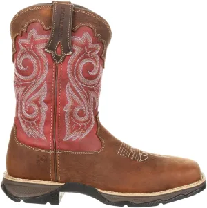 Durango Womens Lady Rebel 10" Waterproof Composite Square Toe