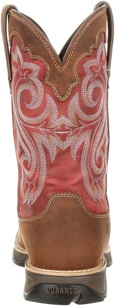 Durango Womens Lady Rebel 10" Waterproof Composite Square Toe