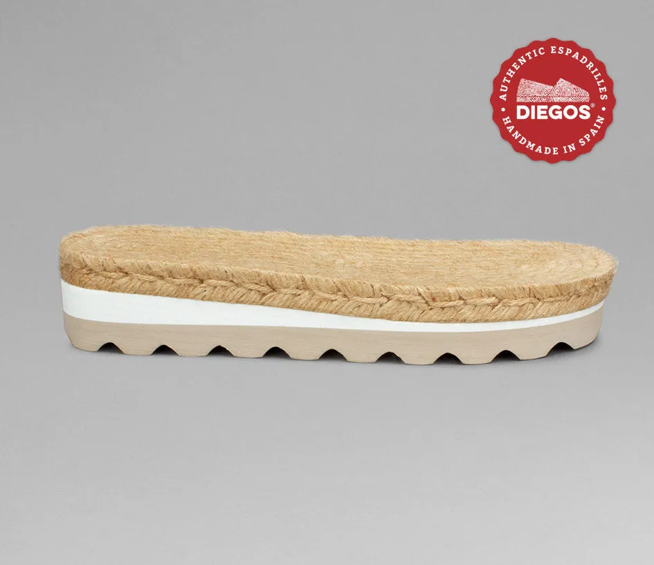 Eva low wedge