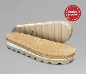 Eva low wedge
