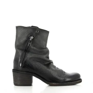 Felmini B287 Charcoal Black Ankle Boots