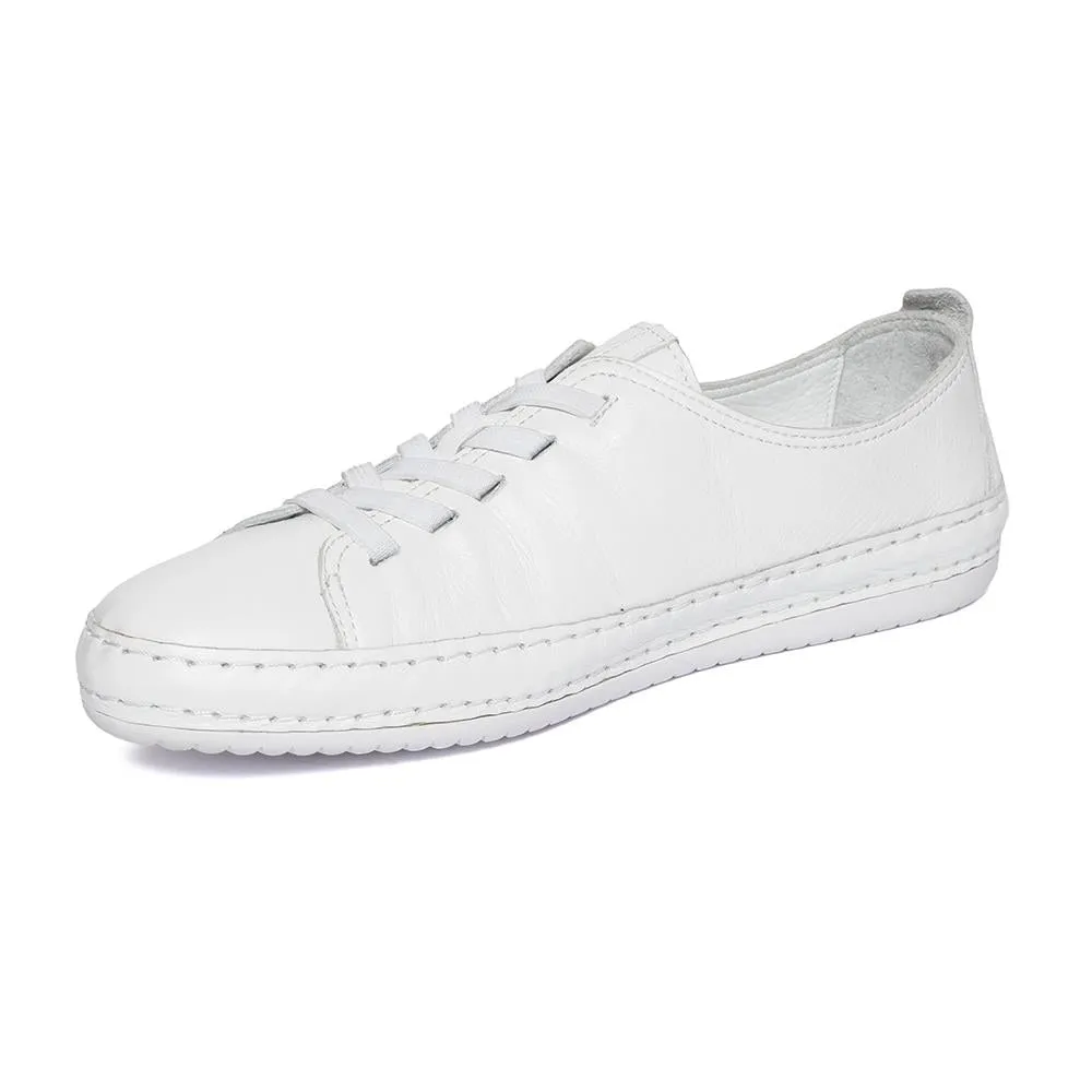 Greyder Women's Casual Low Sneakers In White