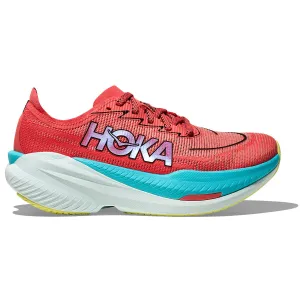 Hoka Mach X 2 Running Shoes - Mens - Grapefruit/Electric Coral
