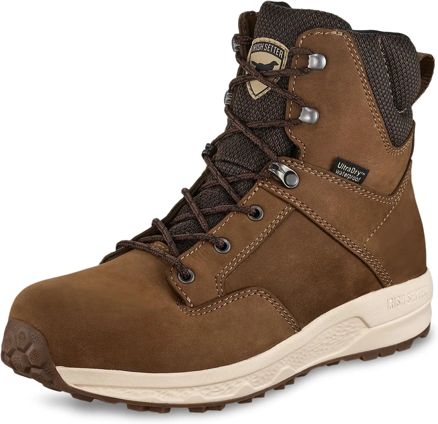 Irish Setter, Clearwater, Womens, 6", Waterproof, Steel Safety Toe, Work Boot