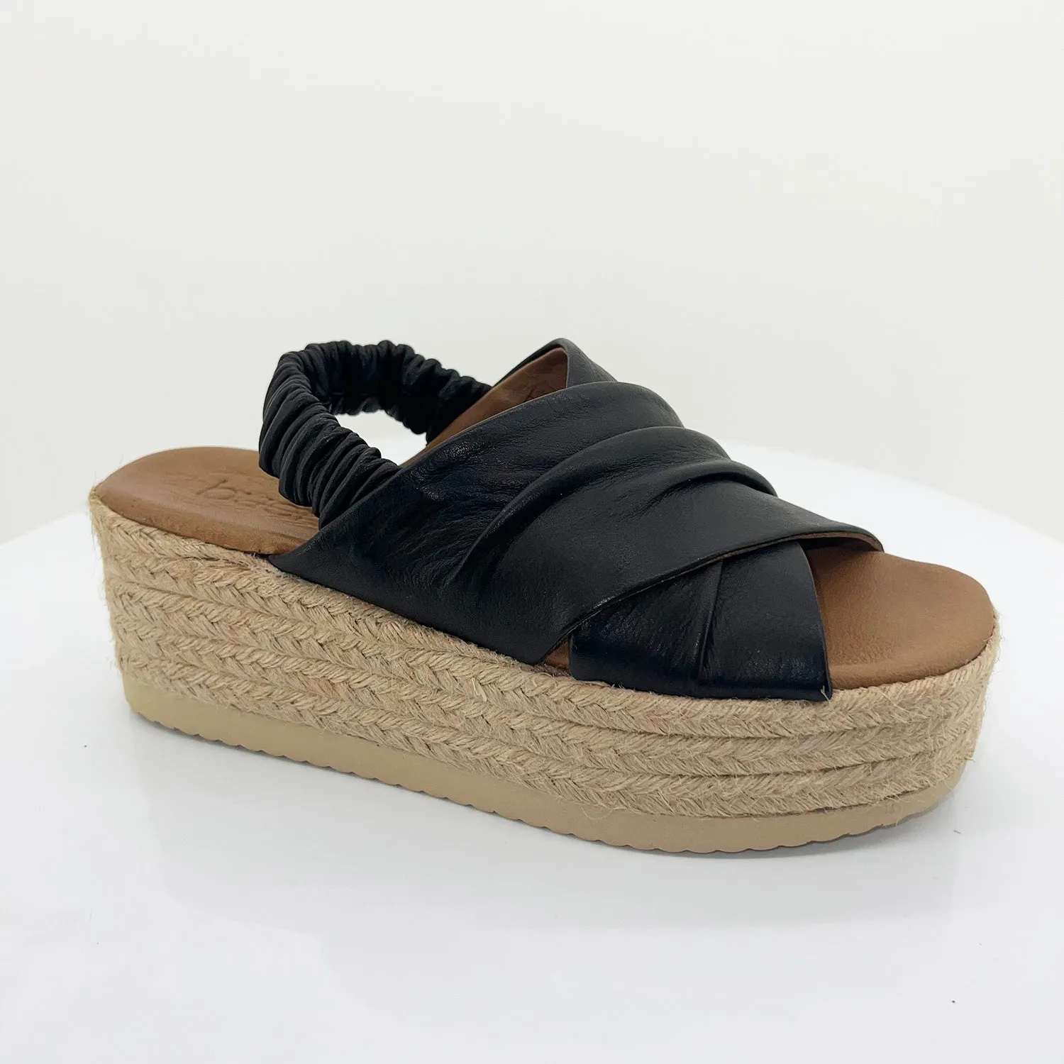 Kenya Espadrille - Black - BN24