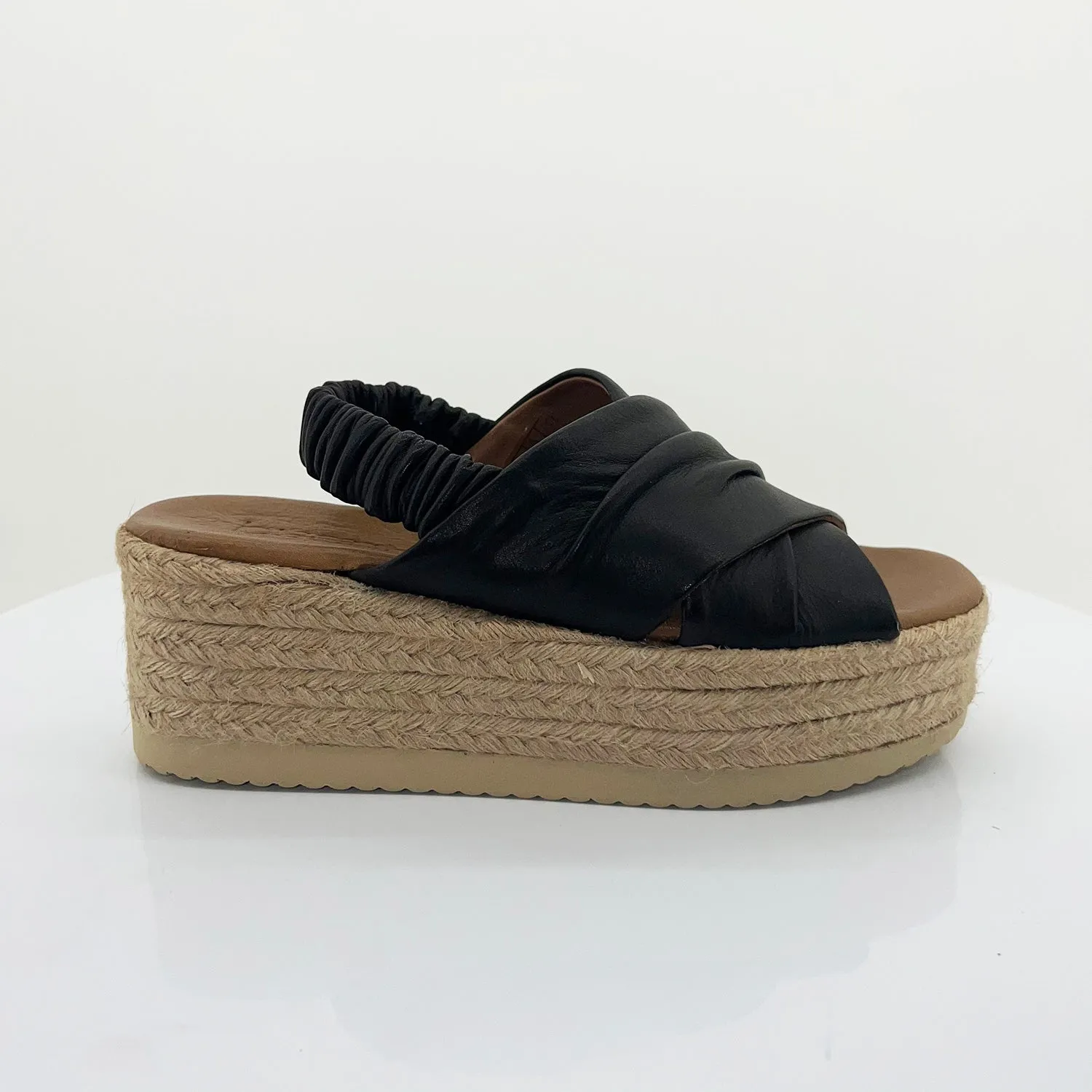 Kenya Espadrille - Black - BN24