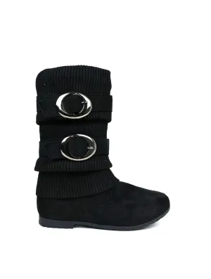 Ladies Zip UP Boots Black