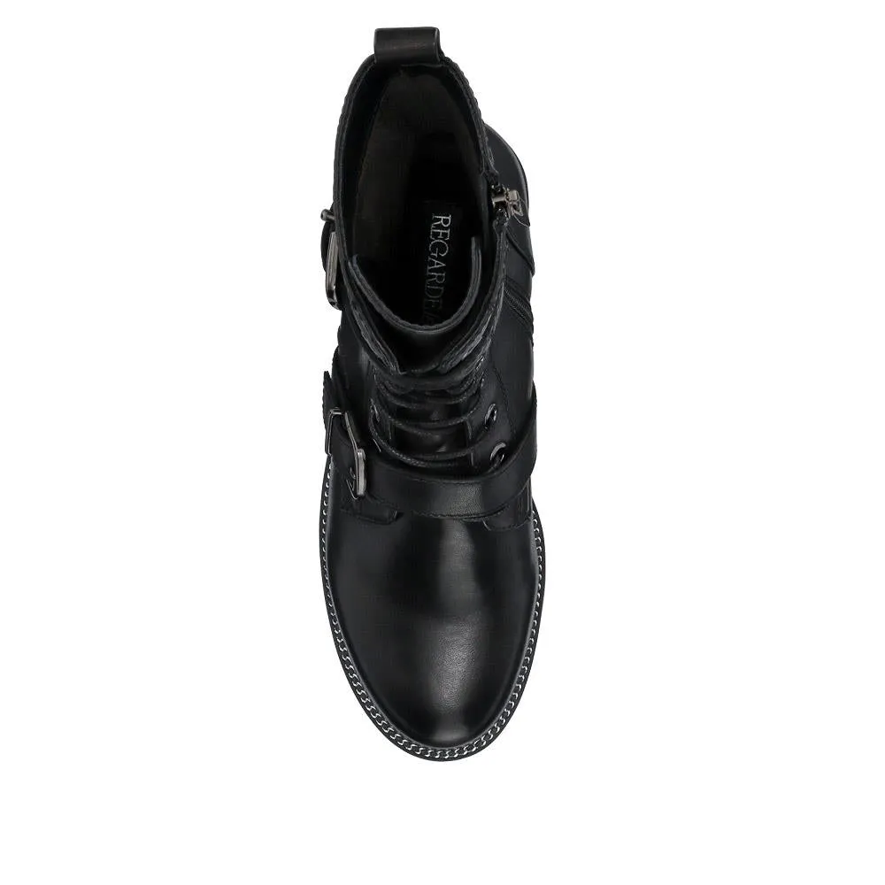 Leather Slouch Ankle Boots - GAB40507 / 325 881