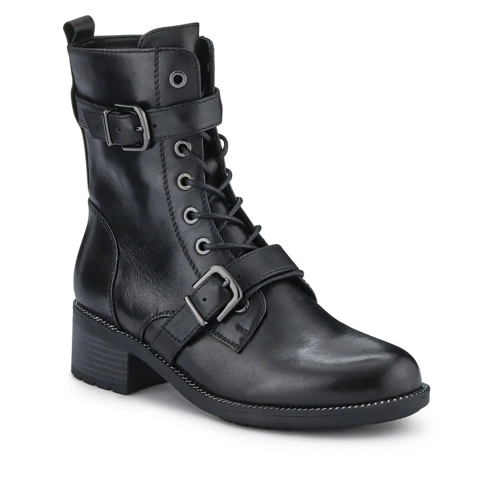 Leather Slouch Ankle Boots - GAB40507 / 325 881