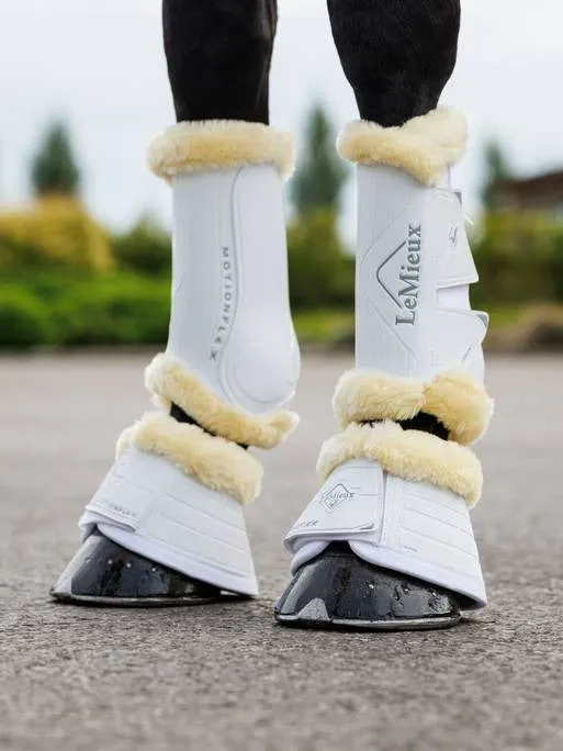 LeMieux Motionflex Over Reach Boot with Fleece Edge