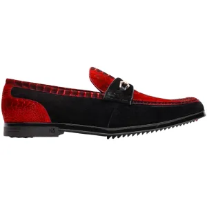 Marco Di Milano Hugo Osl Ostrich Leg Red-black