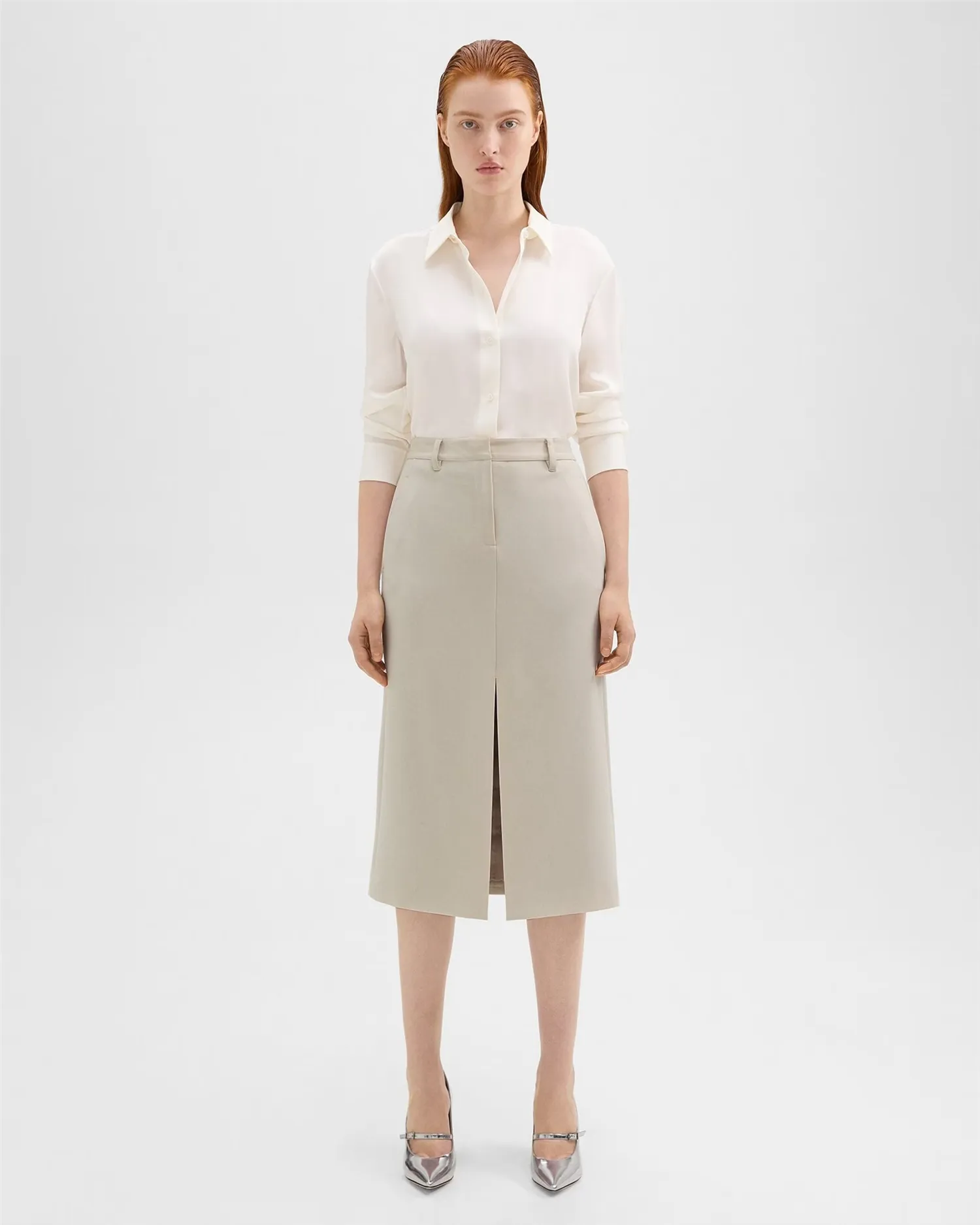 Midi Trouser Skirt