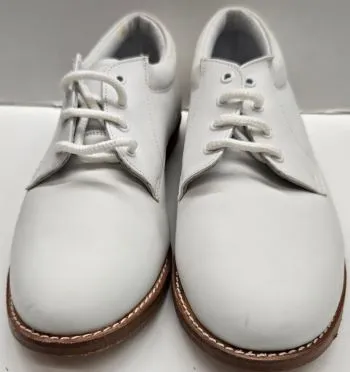 Nilo -- Boy's Dress Oxford -- White