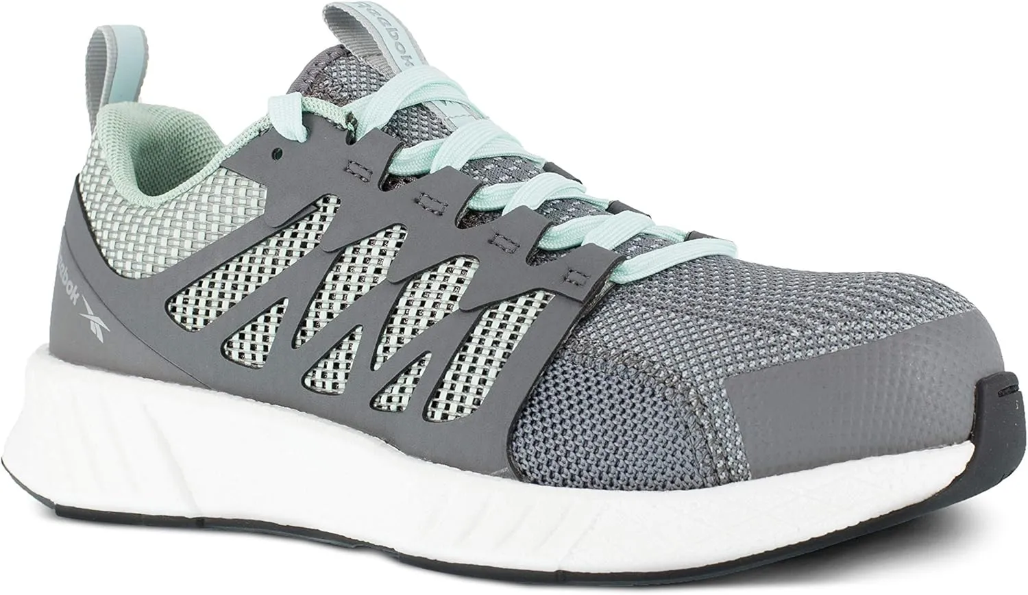 Reebok Women's Rb316 Fusion Flexweave Safety Toe Athletic Work Shoe Grey