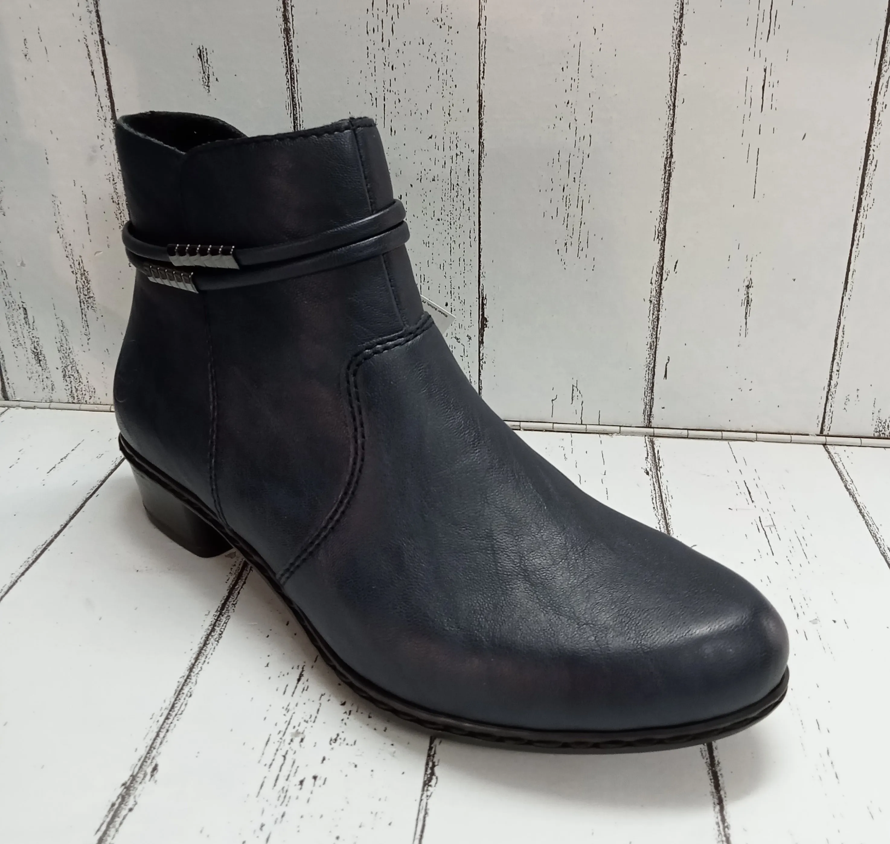 RIEKER - Y0781-14 - ANKLE BOOT - Blue
