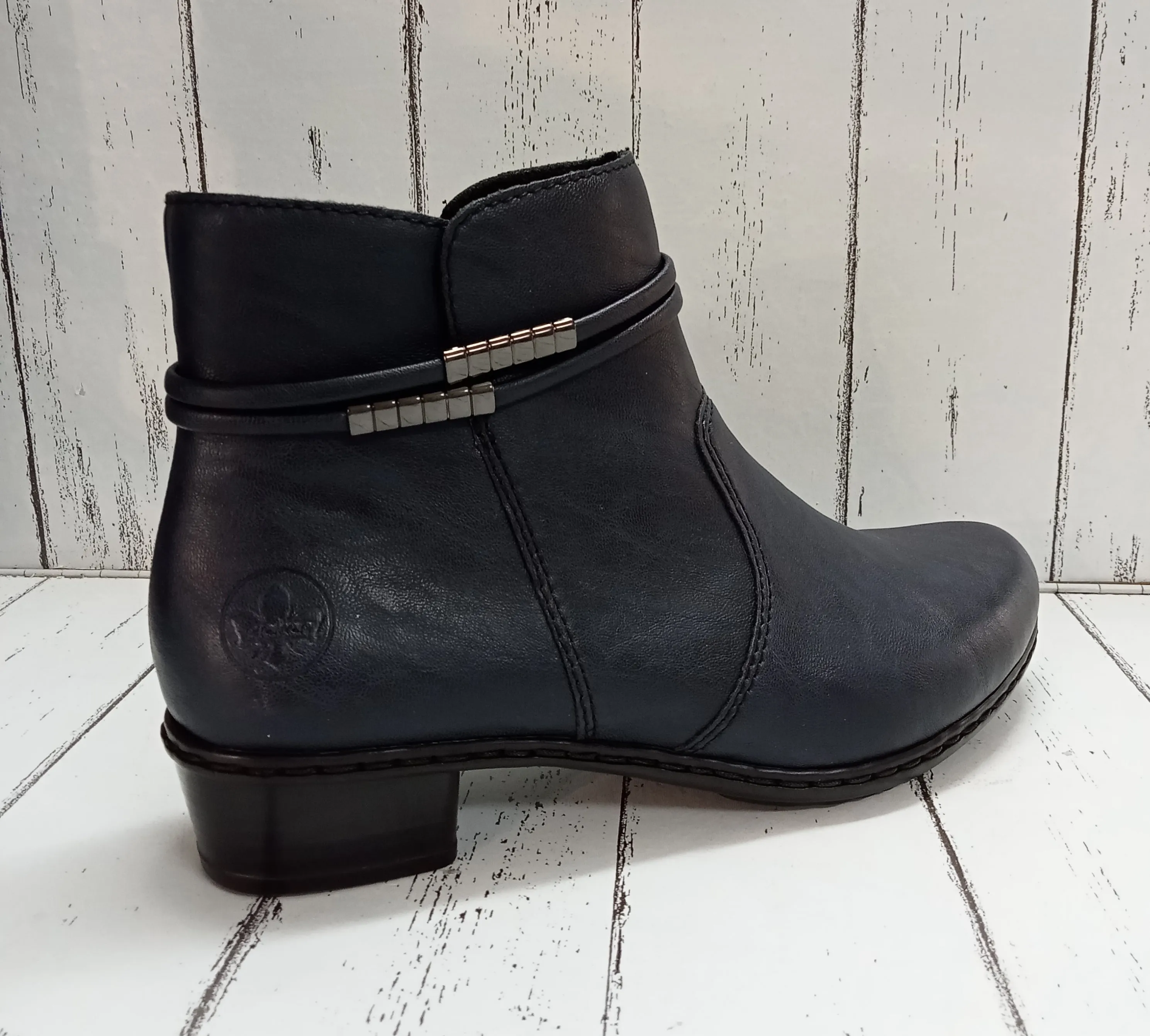 RIEKER - Y0781-14 - ANKLE BOOT - Blue
