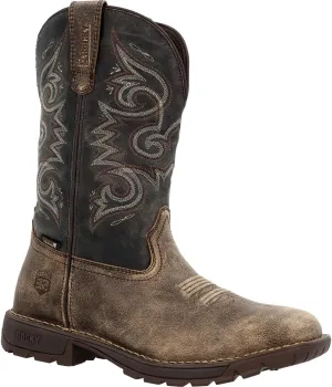 ROCKY Legacy 32 Waterproof Pull-On Boot, Brown, Size 9(M)