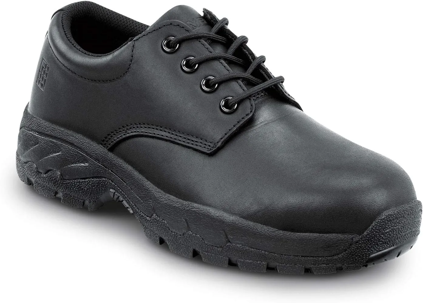 SR Max Rockledge, Men's, Black, Oxford Style, Steel Toe, EH, Slip Resistant Work Shoe