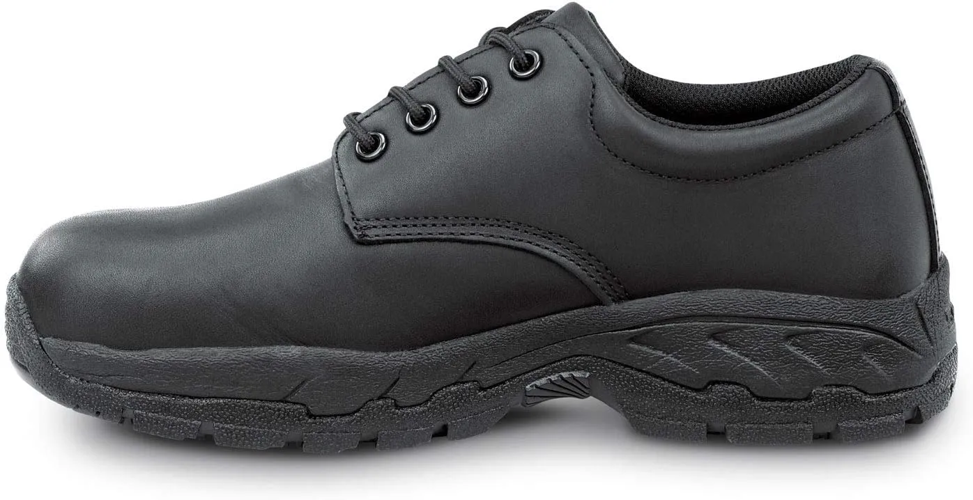SR Max Rockledge, Men's, Black, Oxford Style, Steel Toe, EH, Slip Resistant Work Shoe