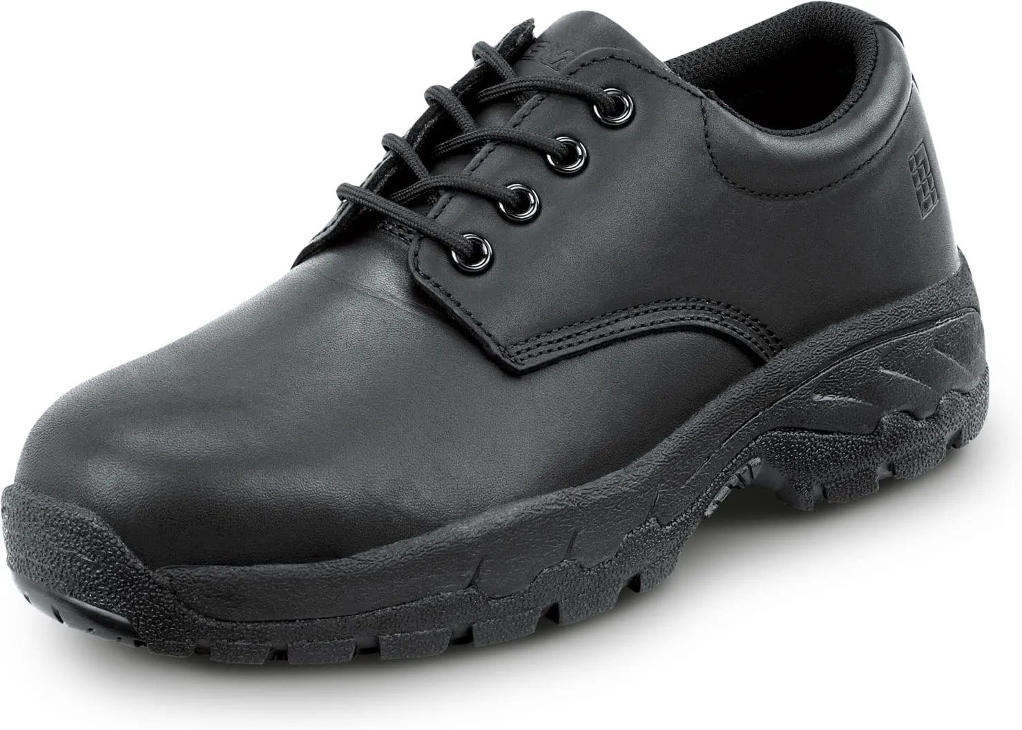 SR Max Rockledge, Men's, Black, Oxford Style, Steel Toe, EH, Slip Resistant Work Shoe