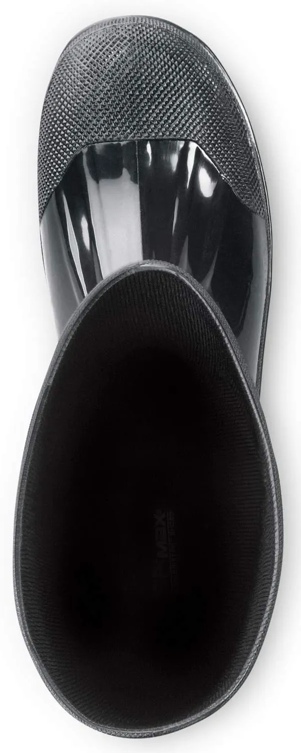 SR Max Seward, Unisex, Black, Steel Toe, EH, Waterproof, Slip Resistant 16 Inch PVC Work Boot