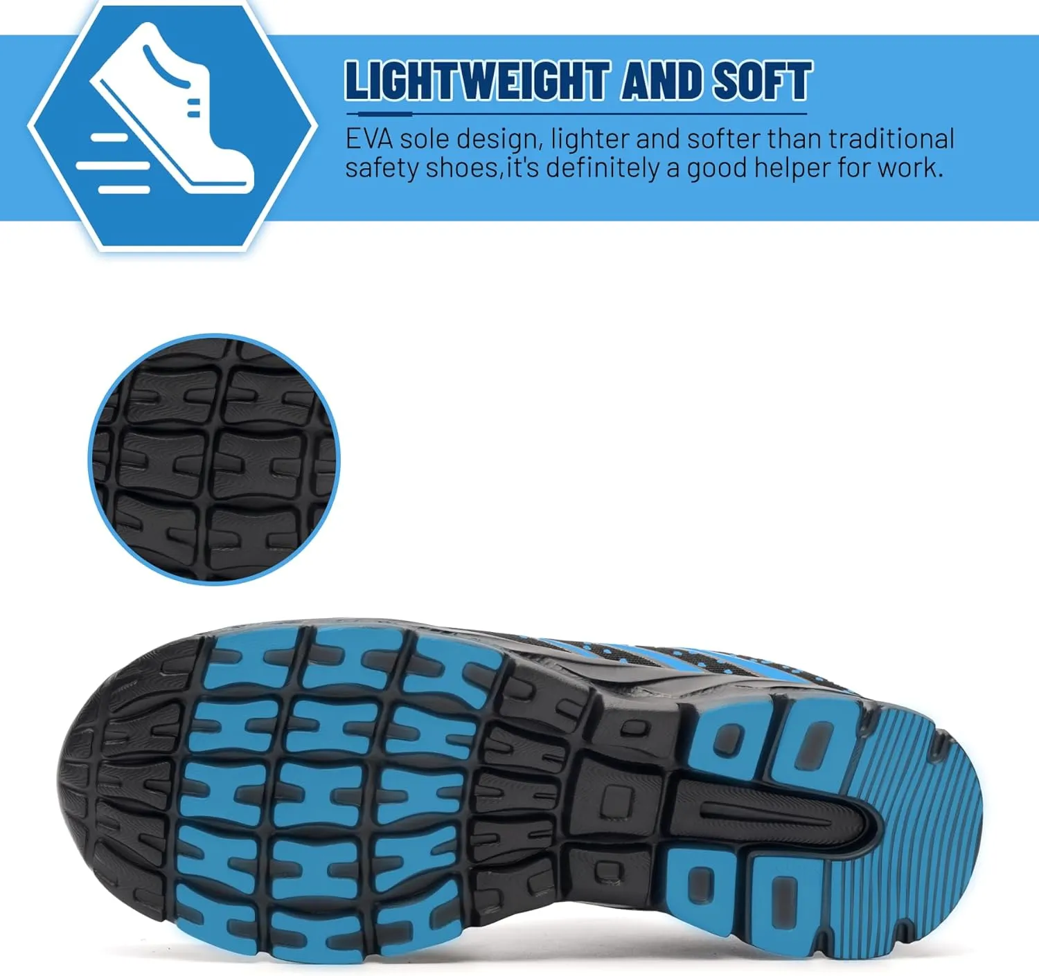 Steel Toe Shoes for Men Women Puncture Proof Safety Shoes Comfortable Breathable Fashion Construction Working Shoes