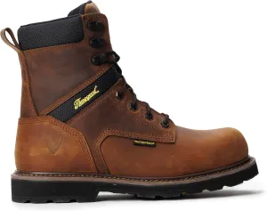 Thorogood Men's Job Site Series Waterproof/Insulated 8, Safety Toe Boot