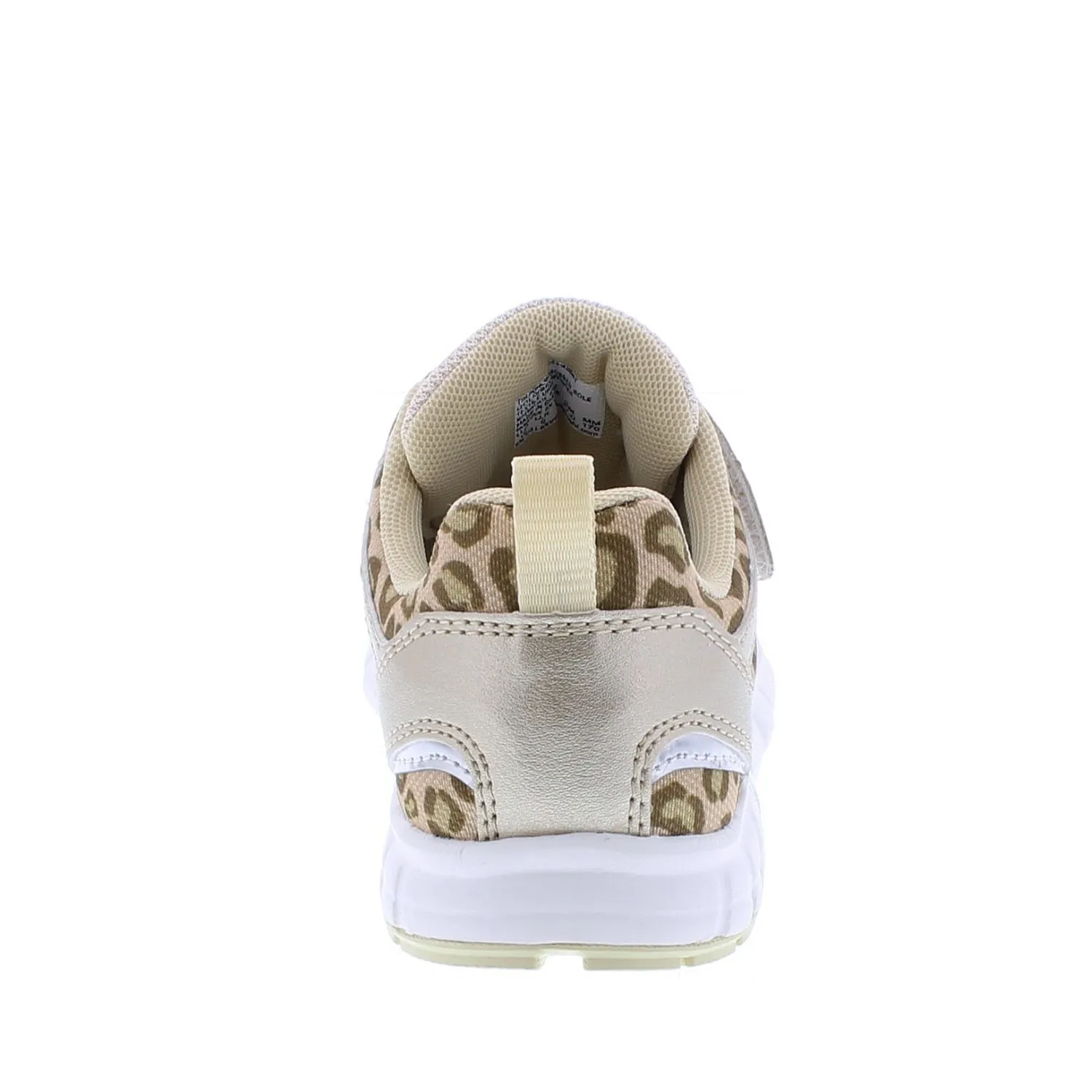 Tsukihoshi Rainbow | Gold/Leopard Kids Sneakers