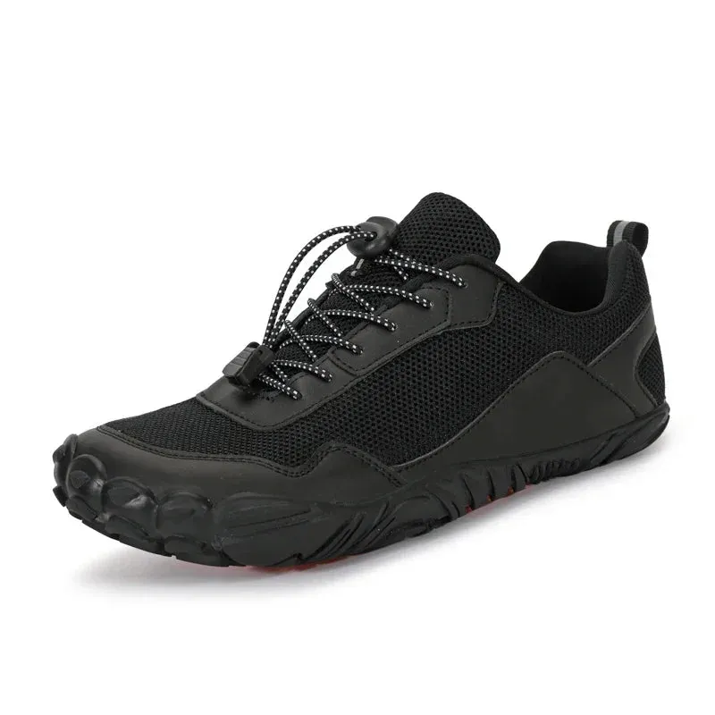 Unisex Waterproof Winter Barefoot Hiking Boots - Warm, Non-Slip Ankle Snow Shoes